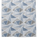 Search for slate blue shower curtains Geometric