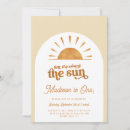 Search for you are my sunshine 1st birthday invitations Boho