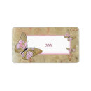 Search for butterfly wings return address labels Flower