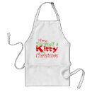 Search for kitty aprons Merry christmas
