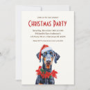 Search for doberman invitations Watercolor
