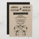 Search for gay wedding invitations Modern