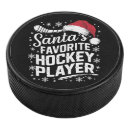 Search for santa hockey hockey pucks Xmas