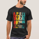 Search for awesome since 1971 tshirts 51st