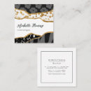 Search for eclectic business cards Black