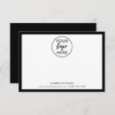 Search for professional business thank you cards Black