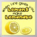 Search for when life gives you lemons posters Yellow