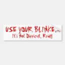 Search for blinker bumper stickers Safety
