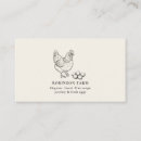Search for chicken poultry business cards Rustic