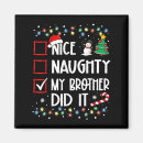 Search for naughty magnets Holiday special offer