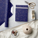 Search for navy stars wrapping paper Celestial