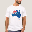 Search for australia map tshirts Country