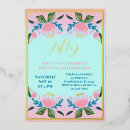 Search for foil 30th birthday invitations Feminine