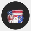 Search for blue cat stickers Red white blue
