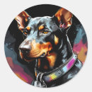 Search for black doberman stickers Pet