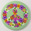 Search for peace flower badges Yellow