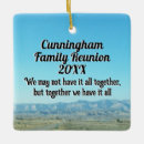 Search for family reunion christmas tree decorations Typography