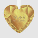 Search for 50th wedding anniversary christmas tree decorations Heart