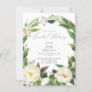 Search for greenery bridal shower invitations Rustic