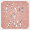Search for pink glitter graduation stickers Rose gold
