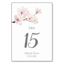 Search for cherry blossom wedding table cards Simple