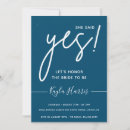 Search for navy blue bridal brunch invitations Modern