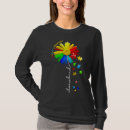 Search for sunflower womens tshirts Autism