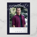 Search for silver graduation invitations Elegant