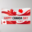 Search for celebrate canada posters Flag