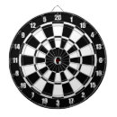 Search for black and white dartboards Monogrammed