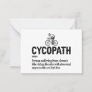 Search for biking note cards Cyclist