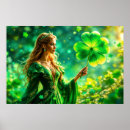 Search for 4 leaf posters St patrick day