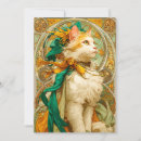 Search for vintage cat art cards Elegant