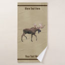 Search for moose bath towels Rustic