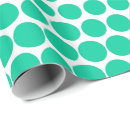 Search for green and white polka dot wrapping paper Girly
