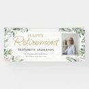 Search for elegant banners Happy retirement