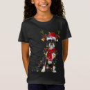 Search for boston terrier christmas tshirts Trending