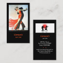 Search for dance instructor business cards Salsa