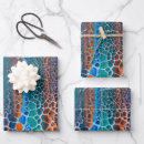 Search for stained glass wrapping paper Blue