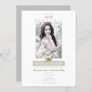 Search for grey graduation invitations Silver