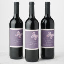 Search for butterfly wine labels Floral