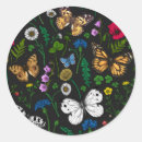 Search for black butterfly stickers Botanical