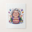 Search for jigsaws for seniors puzzles Humourous nana bday