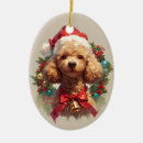 Search for poodle christmas tree decorations Animals