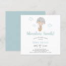 Search for adventure baby shower invitations Teddy bear