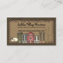 Search for primitive business cards Rustic