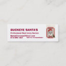 Search for jolly business cards Claus