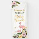 Search for pink flamingo banners Floral