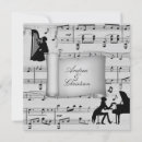 Search for classical music wedding invitations Vintage