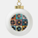 Search for vinyl record christmas tree decorations Vintage
